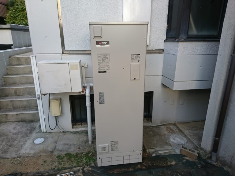 名古屋市守山区電気温水器工事（三菱SRG-376G）